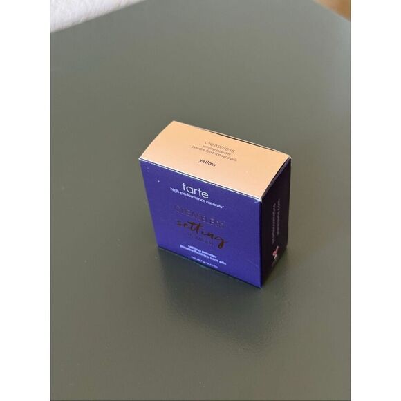Tarte Creaseless Loose Setting Powder Translucent Yellow Full Size New In Box .2 - Picture 5 of 5